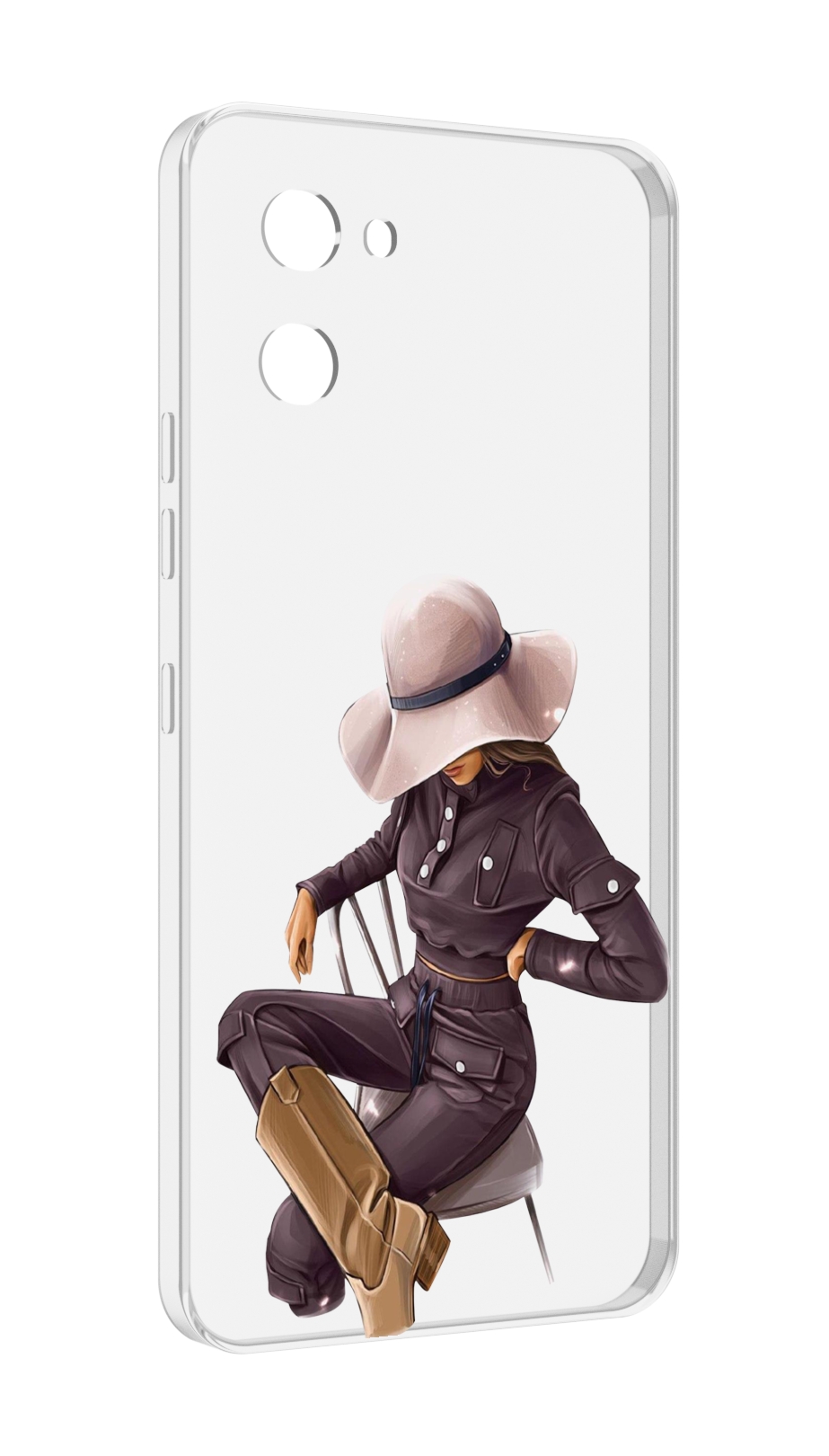 Чехол MyPads загадочная-девушка-в-костюме женский для UMIDIGI G1, Прозрачный, Tocco
Чехол MyPads загадочная-девушка-в-костюме женский для UMIDIGI G1, Прозрачный, Tocco