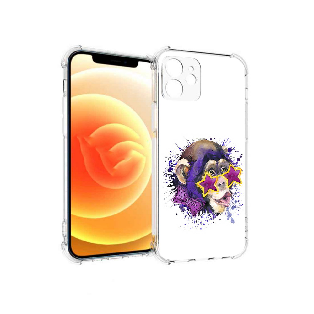 Чехол MyPads Tocco для Apple iPhone 12 обезьяна в очках (PT157543.607.524), Прозрачный, Tocco
Чехол MyPads Tocco для Apple iPhone 12 обезьяна в очках (PT157543.607.524), Прозрачный, Tocco