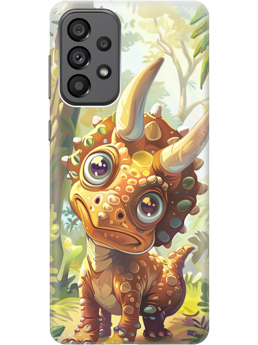 Силиконовый чехол на Samsung Galaxy A73 5G с рисунком "Малыш-динозавр", Желтый;зеленый, 20001057
Силиконовый чехол на Samsung Galaxy A73 5G с рисунком "Малыш-динозавр", Желтый;зеленый, 20001057