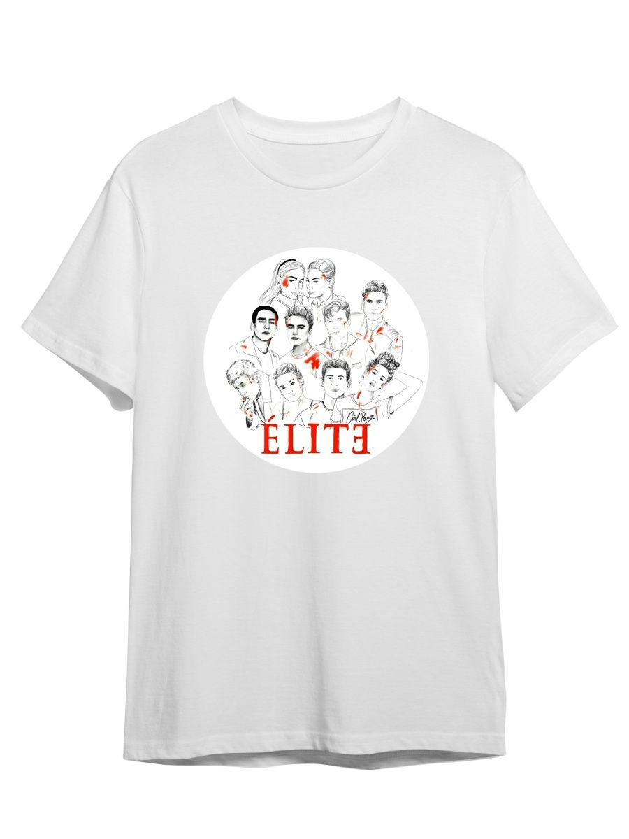 Футболка унисекс Каждому Своё Элита/Elite/Сериал SREL6 белая M, Белый, "Элита/Elite/Сериал" SREL6
Футболка унисекс Каждому Своё Элита/Elite/Сериал SREL6 белая M, Белый, "Элита/Elite/Сериал" SREL6