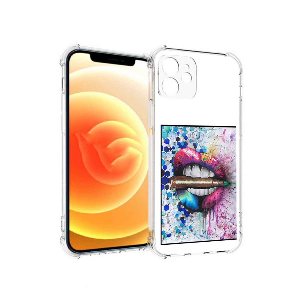 Чехол MyPads Tocco для Apple iPhone 12 разноцветные губы с пулей (PT157543.607.571), Прозрачный, Tocco
Чехол MyPads Tocco для Apple iPhone 12 разноцветные губы с пулей (PT157543.607.571), Прозрачный, Tocco