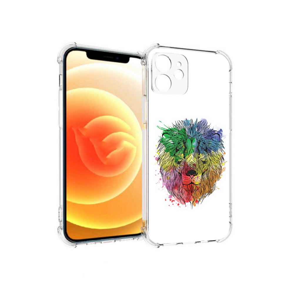 Чехол MyPads Tocco для Apple iPhone 12 разноцветный гордый лев (PT157543.607.573), Прозрачный, Tocco
Чехол MyPads Tocco для Apple iPhone 12 разноцветный гордый лев (PT157543.607.573), Прозрачный, Tocco