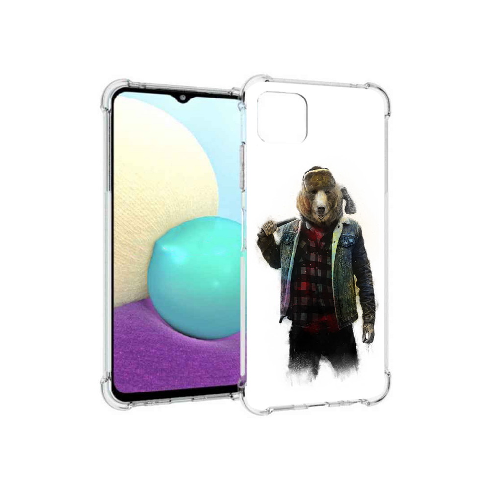 Чехол MyPads Tocco для Samsung Galaxy A22s 5G медведь с топором (PT226906.544.469), Прозрачный, Tocco
Чехол MyPads Tocco для Samsung Galaxy A22s 5G медведь с топором (PT226906.544.469), Прозрачный, Tocco