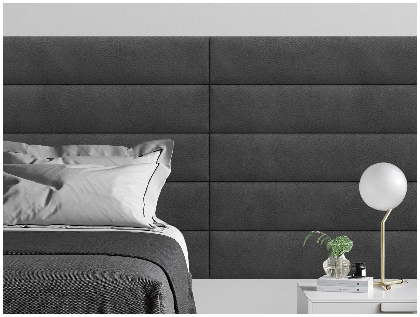 Панель кровати Velour Grey 20х180 см 1 шт., Серый
Панель кровати Velour Grey 20х180 см 1 шт., Серый