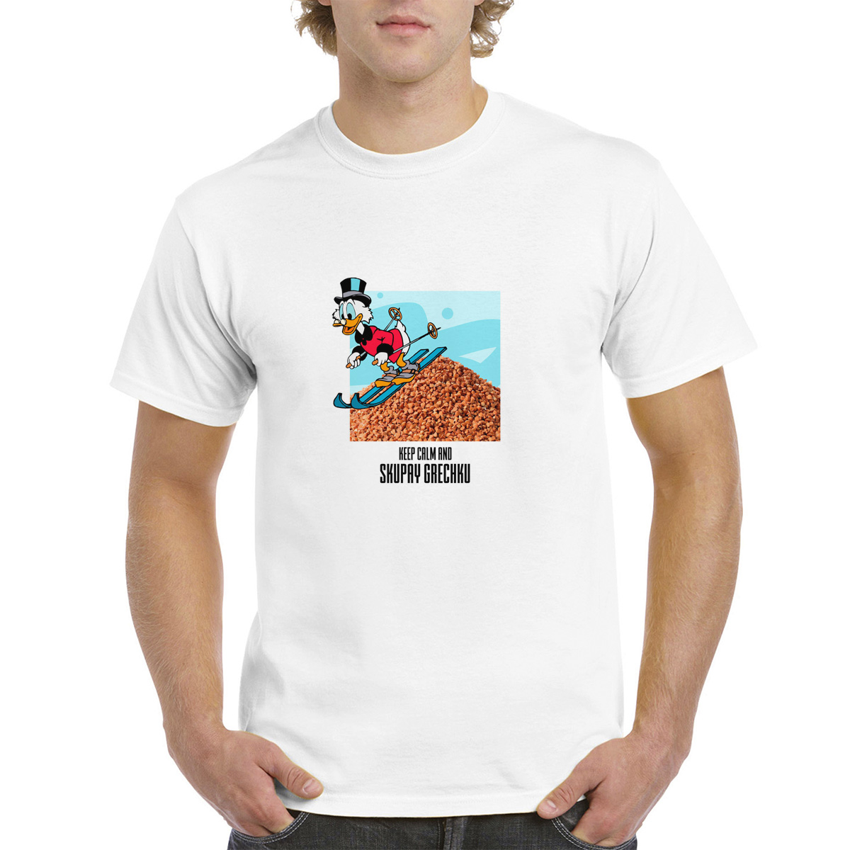 Футболка унисекс CoolPodarok 50M04994 белая 50 RU, Белый, 50M04994 
Футболка унисекс CoolPodarok 50M04994 белая 50 RU, Белый, 50M04994