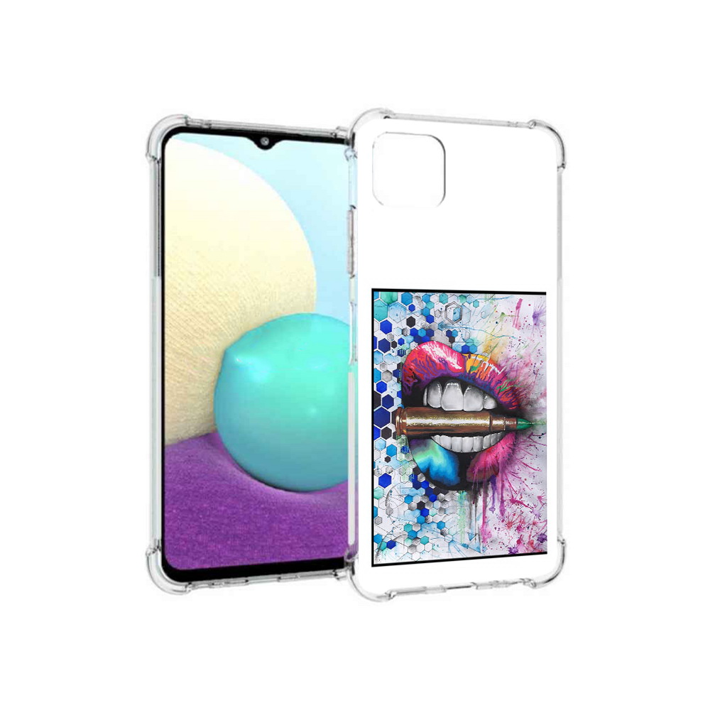 Чехол MyPads Tocco для Samsung Galaxy A22s 5G разноцветные губы с пулей (PT226906.544.571), Прозрачный, Tocco
Чехол MyPads Tocco для Samsung Galaxy A22s 5G разноцветные губы с пулей (PT226906.544.571), Прозрачный, Tocco