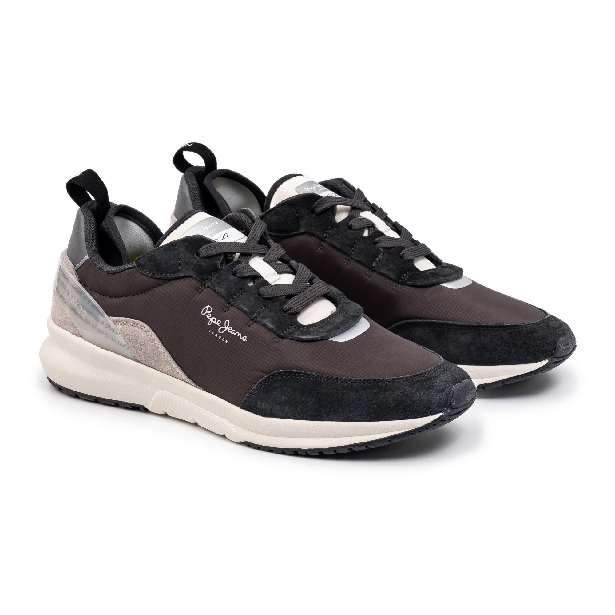фото Кроссовки мужские pepe jeans n22 summer pms30624 черные 42 eu
