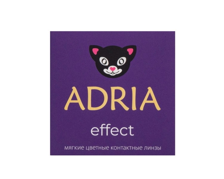 фото Линзы контактные adria effect color 2 pack диоптрии -4,50, r 8.6, цвет caramel