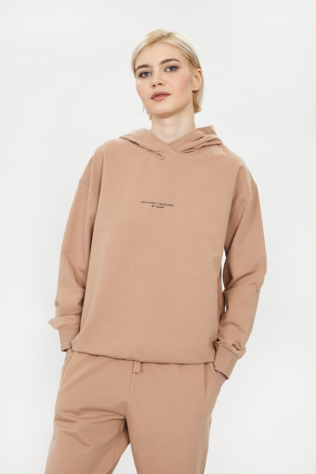 Худи женское Baon B111004 бежевое XS, B111004
Худи женское Baon B111004 бежевое XS, B111004