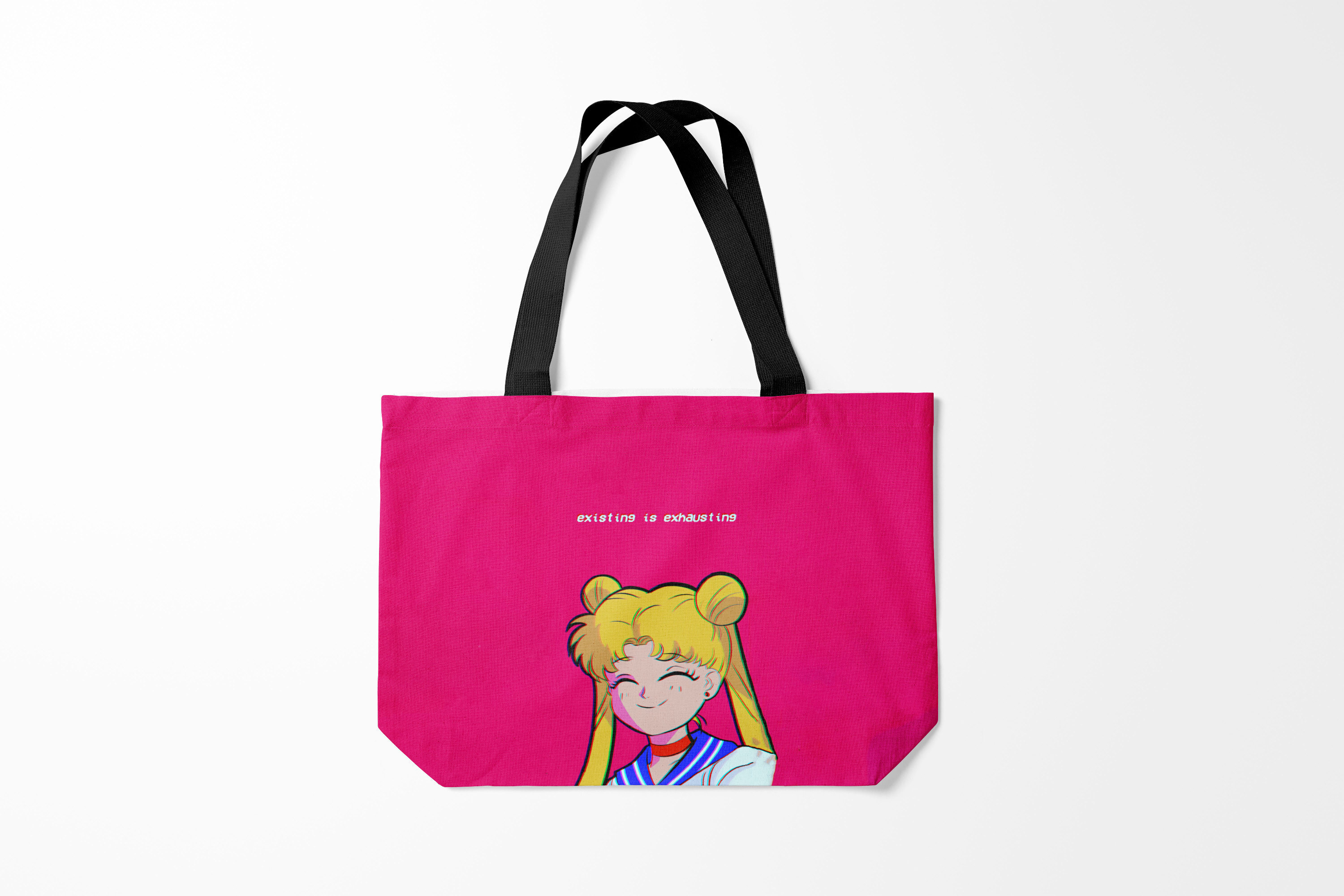 Сумка шoппер унисекс Burnettie Sailor Moon EXISTING IS EXHAUSTING, розовый, Sailor Moon EXISTING IS EXHAUSTING
Сумка шoппер унисекс Burnettie Sailor Moon EXISTING IS EXHAUSTING, розовый, Sailor Moon EXISTING IS EXHAUSTING