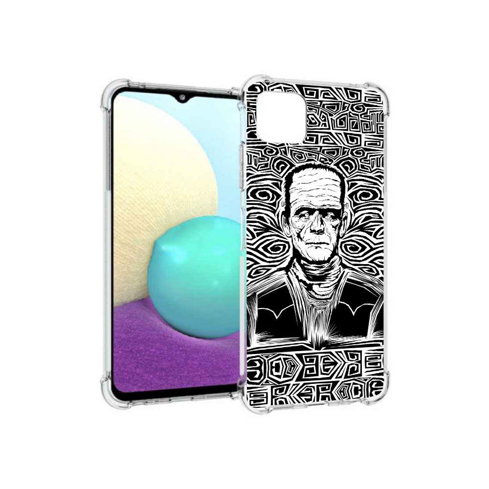 Чехол MyPads Tocco для Samsung Galaxy A22s 5G франкенштейн черно белый (PT226906.544.661), Прозрачный, Tocco 
Чехол MyPads Tocco для Samsung Galaxy A22s 5G франкенштейн черно белый (PT226906.544.661), Прозрачный, Tocco