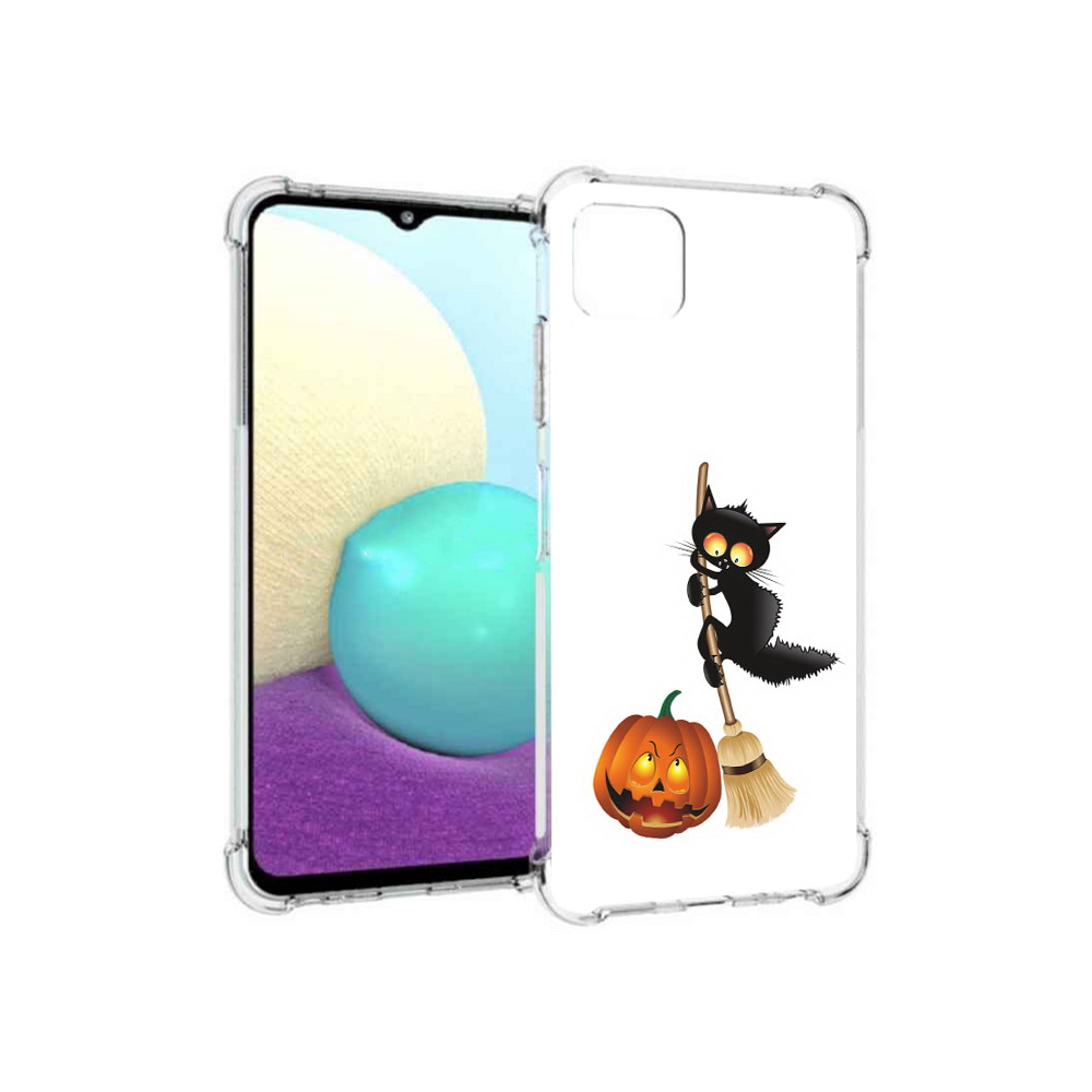 Чехол MyPads Tocco для Samsung Galaxy A22s 5G хэлуинский котик (PT226906.544.667), Прозрачный, Tocco
Чехол MyPads Tocco для Samsung Galaxy A22s 5G хэлуинский котик (PT226906.544.667), Прозрачный, Tocco