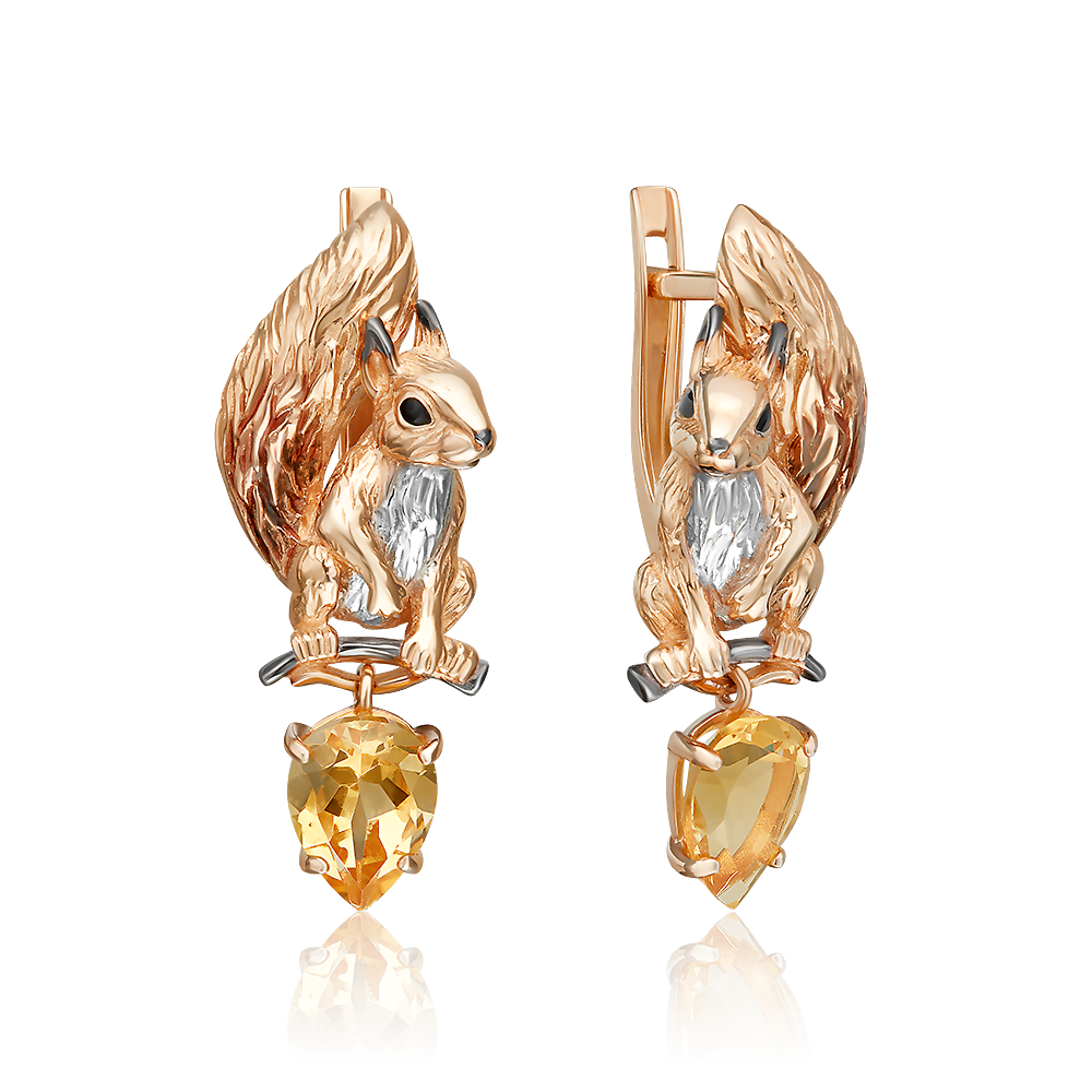Серьги подвески из красного золота PLATINA jewelry 02-5299-00-206-1110, цитрин, 02-5299-00-206-1110
Серьги подвески из красного золота PLATINA jewelry 02-5299-00-206-1110, цитрин, 02-5299-00-206-1110