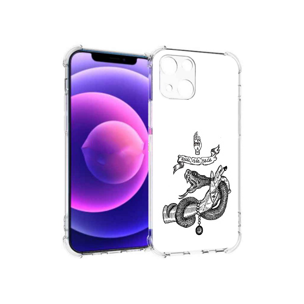 Чехол MyPads Tocco для Apple iPhone 13 mini змея на руке рисунок (PT162959.608.366), Прозрачный, Tocco
Чехол MyPads Tocco для Apple iPhone 13 mini змея на руке рисунок (PT162959.608.366), Прозрачный, Tocco