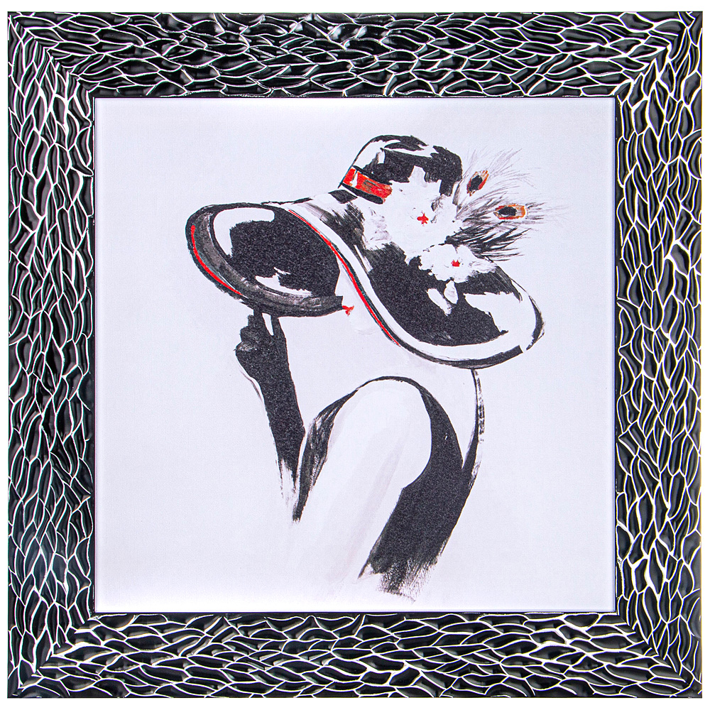 Картина в раме, цвет: черный с серебром, размер 50х50 см Lefard (175443), 541-835 
Картина в раме, цвет: черный с серебром, размер 50х50 см Lefard (175443), 541-835