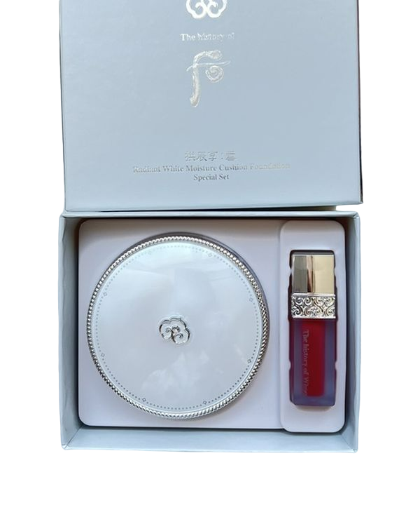 Кушон осветляющий The History of Whoo Тон 23SPF 50+PA+++ Radiant White Moisture Cushion, 51105915
Кушон осветляющий The History of Whoo Тон 23SPF 50+PA+++ Radiant White Moisture Cushion, 51105915
