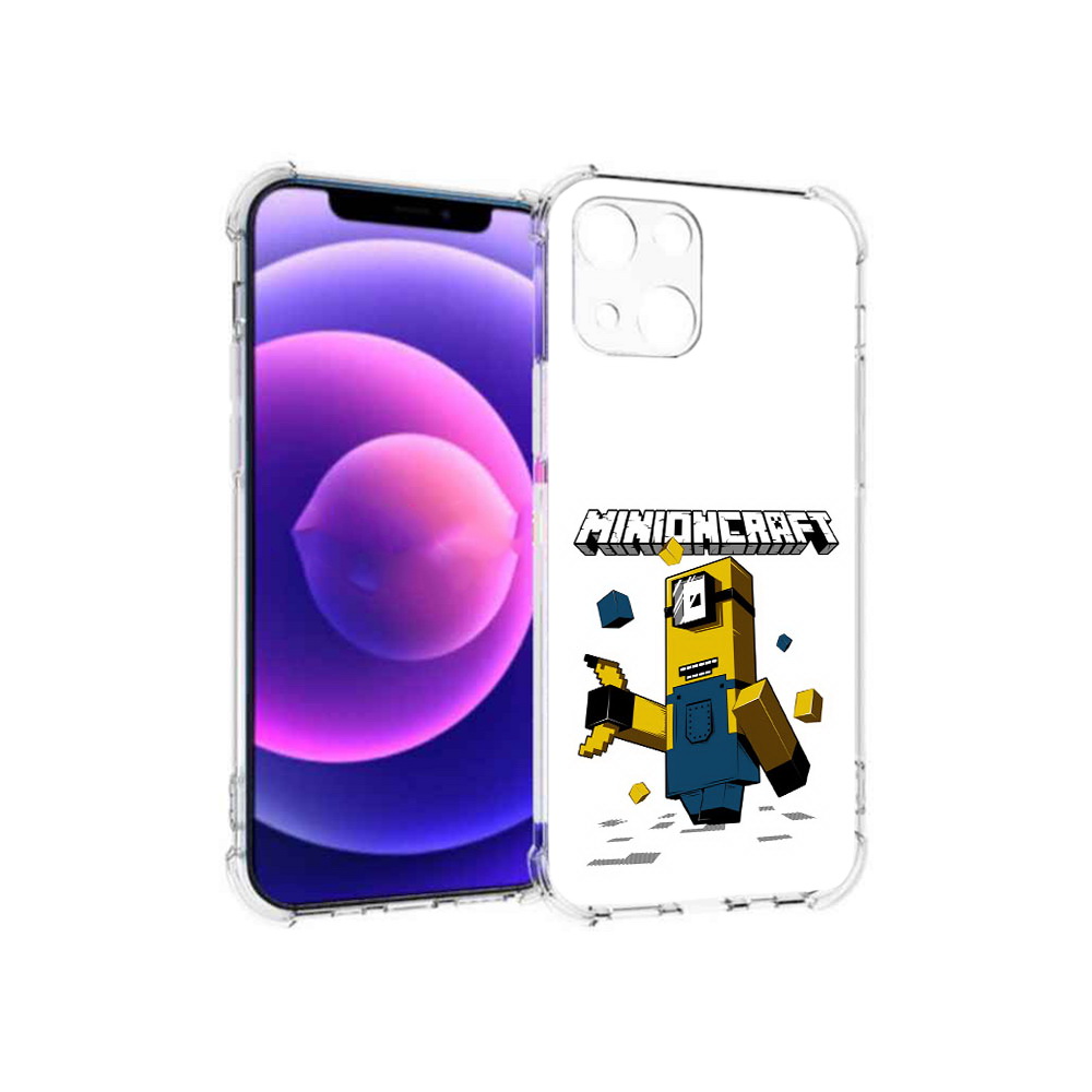 Чехол MyPads Tocco для Apple iPhone 13 mini миньон (PT162959.608.478), Прозрачный, Tocco 
Чехол MyPads Tocco для Apple iPhone 13 mini миньон (PT162959.608.478), Прозрачный, Tocco