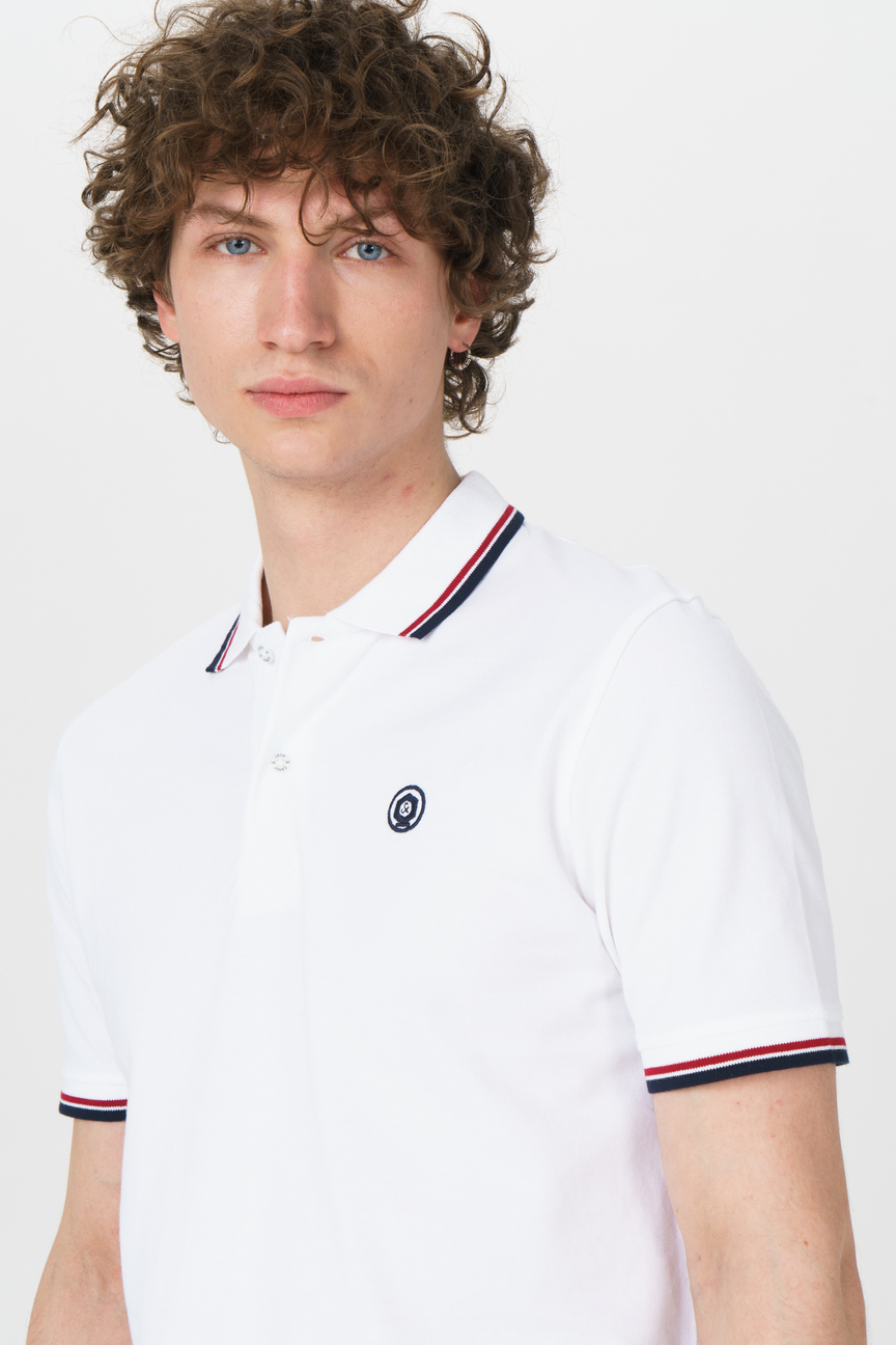 Футболка-поло мужская 12165254 Jack & Jones белая 50 RU, 12165254 
Футболка-поло мужская 12165254 Jack & Jones белая 50 RU, 12165254