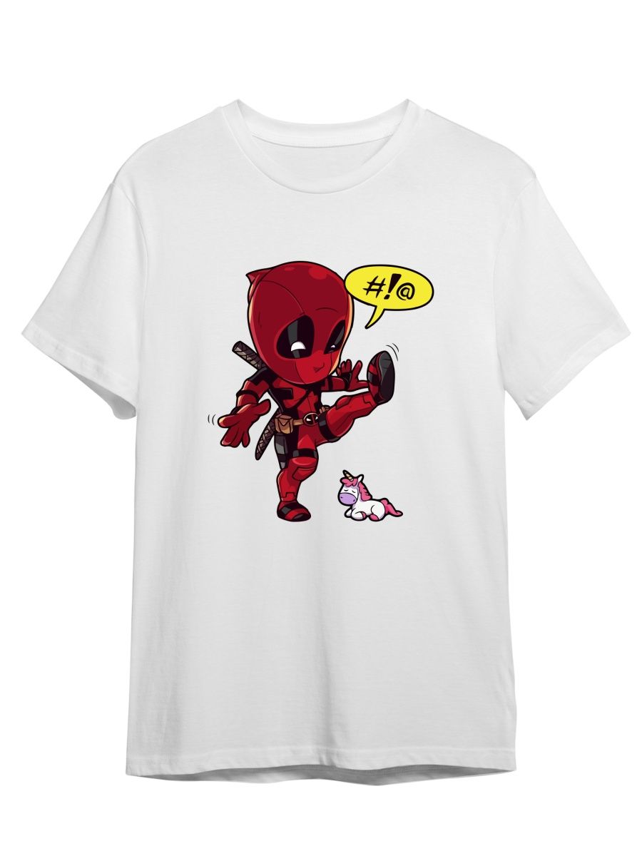 Футболка унисекс СувенирShop Deadpool/Дэдпул/Marvel 1 белая S (44-46), Белый, "Deadpool/Дэдпул/Marvel" 1
Футболка унисекс СувенирShop Deadpool/Дэдпул/Marvel 1 белая S (44-46), Белый, "Deadpool/Дэдпул/Marvel" 1