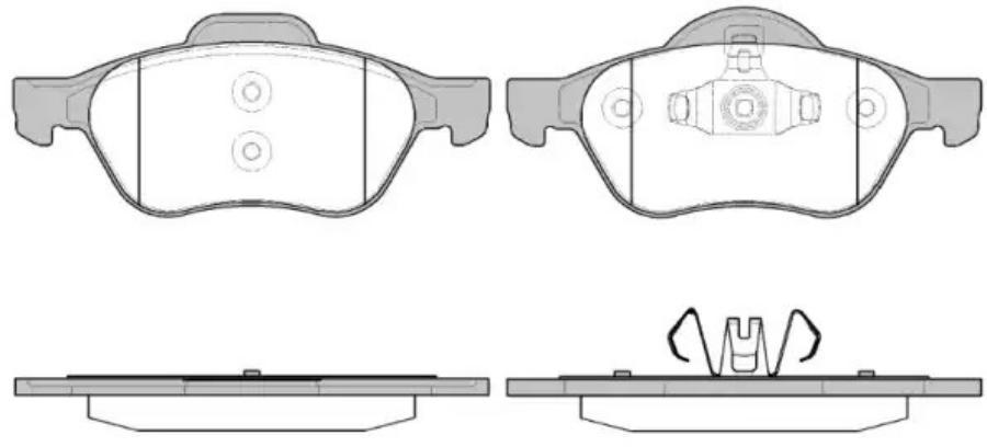 Тормозные колодки Remsa передние дисковые 96240
Тормозные колодки Remsa передние дисковые 96240