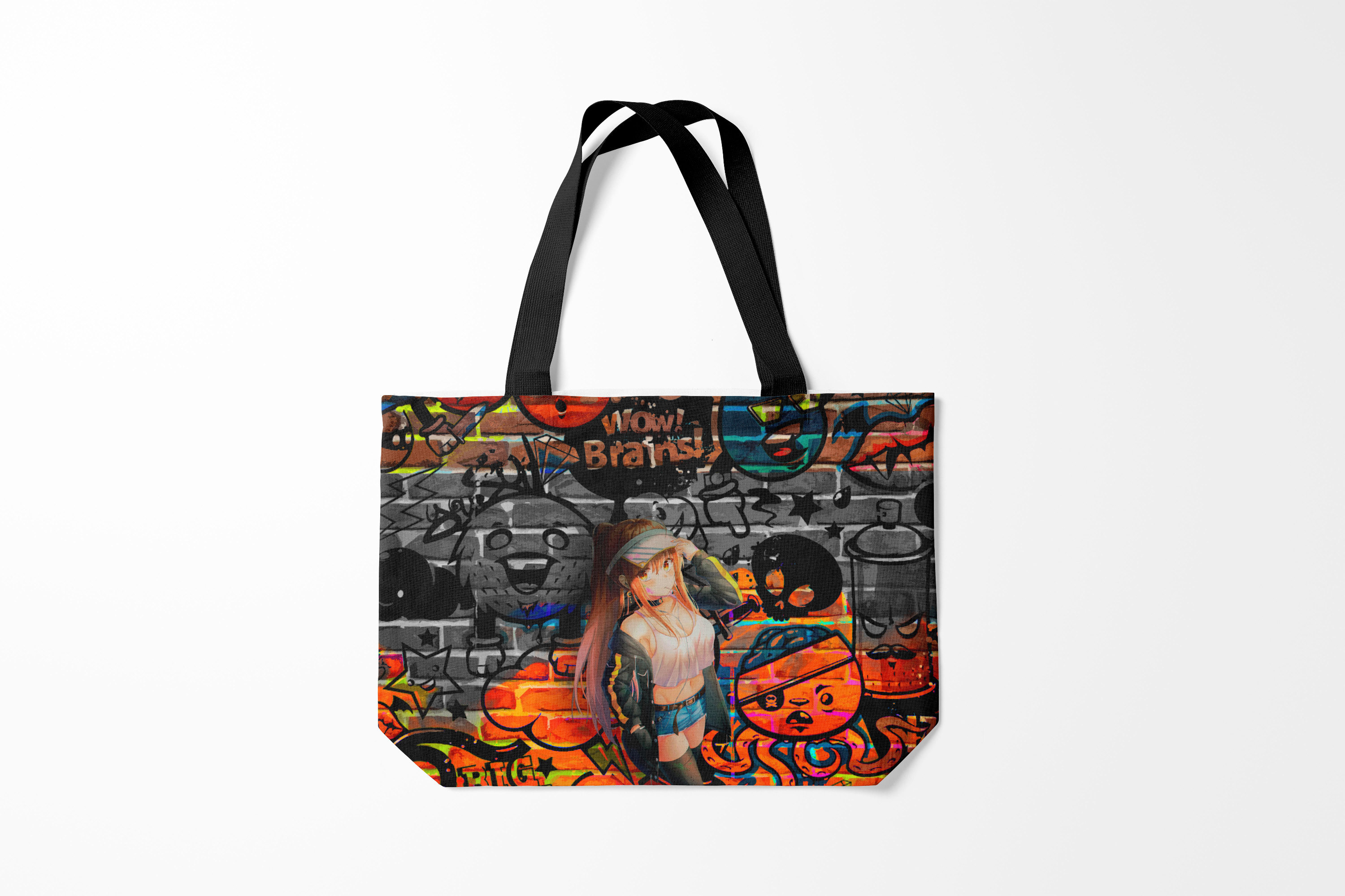 Сумка шoппер унисекс Burnettie Anime Girl with Graffiti, серый, Anime Girl with Graffiti
Сумка шoппер унисекс Burnettie Anime Girl with Graffiti, серый, Anime Girl with Graffiti