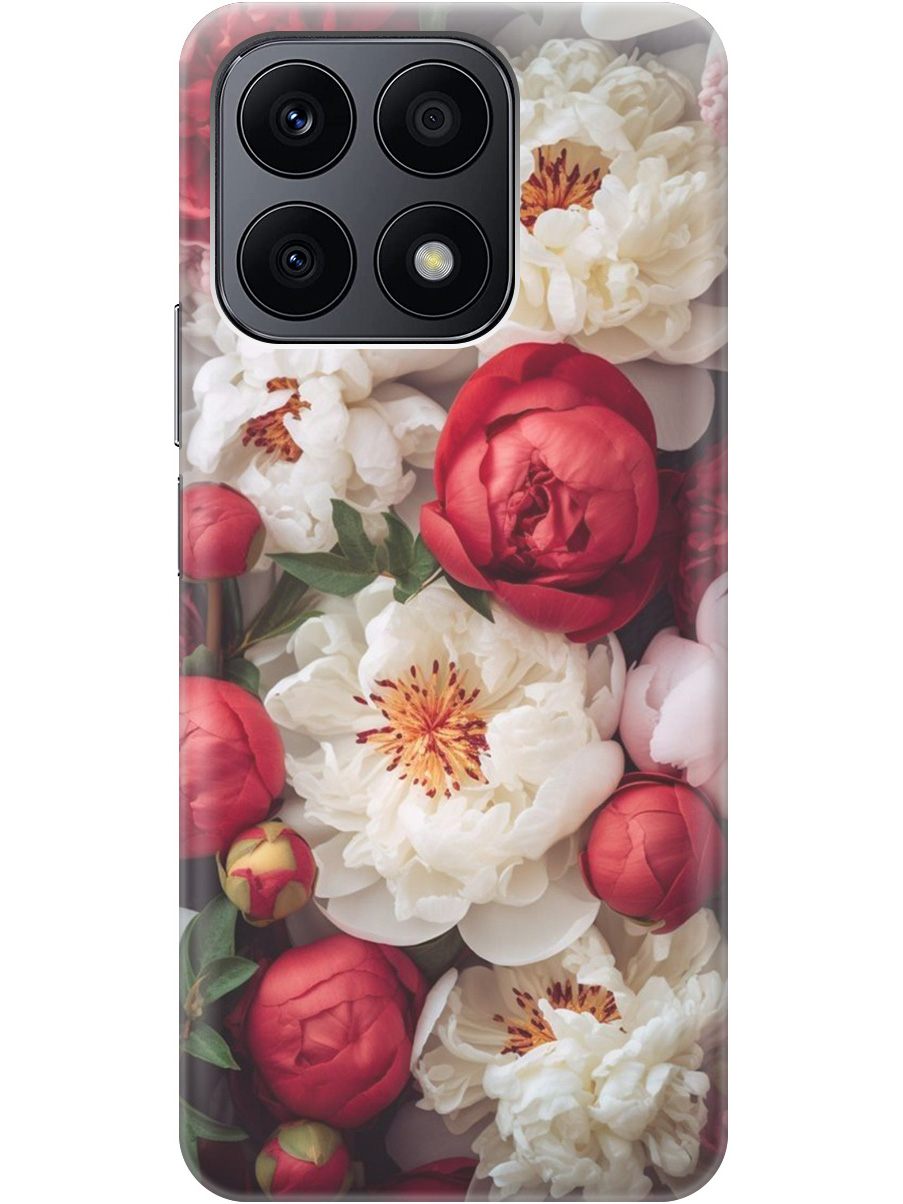 Силиконовый чехол на Honor X8a с рисунком "Красно-белые пионы", Белый;красный, 20001159
Силиконовый чехол на Honor X8a с рисунком "Красно-белые пионы", Белый;красный, 20001159