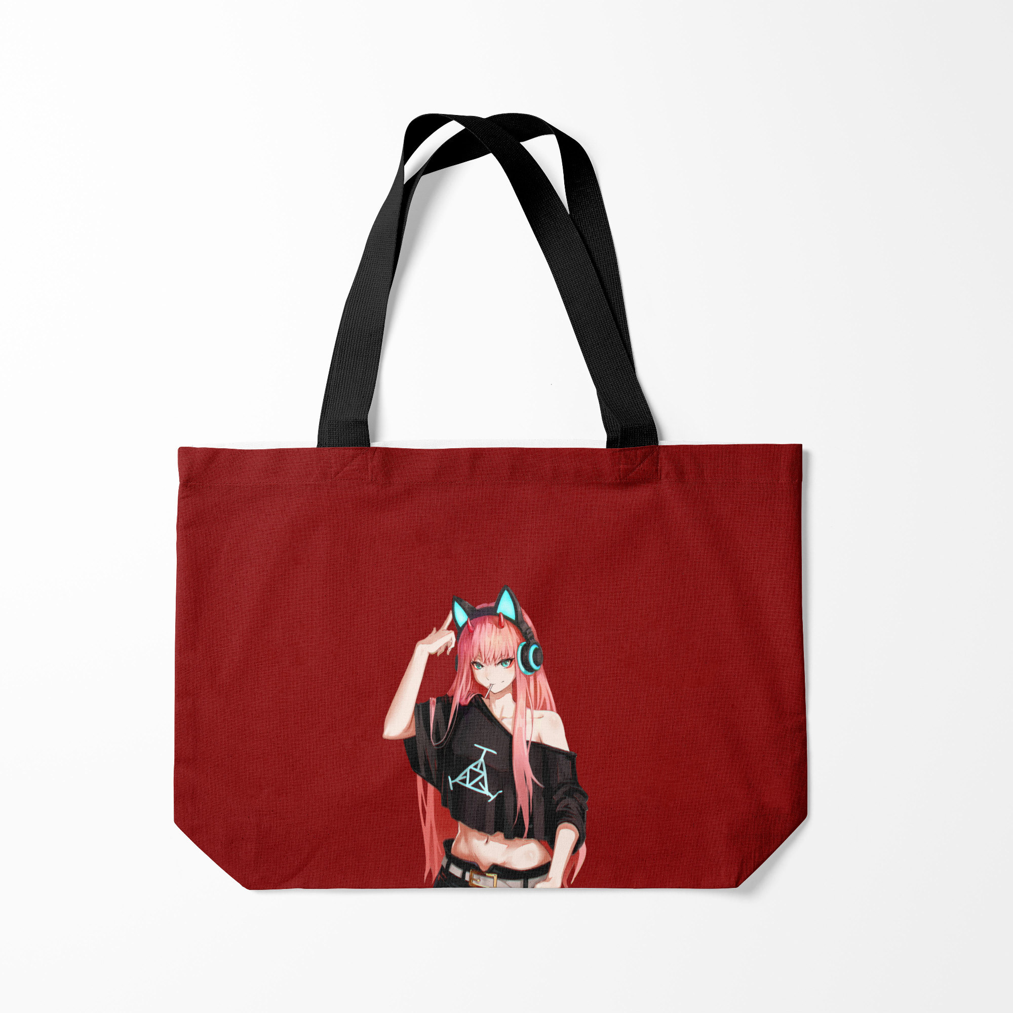 Сумка шoппер унисекс Burnettie Zero Two в наушниках, красный, Zero Two в наушниках
Сумка шoппер унисекс Burnettie Zero Two в наушниках, красный, Zero Two в наушниках