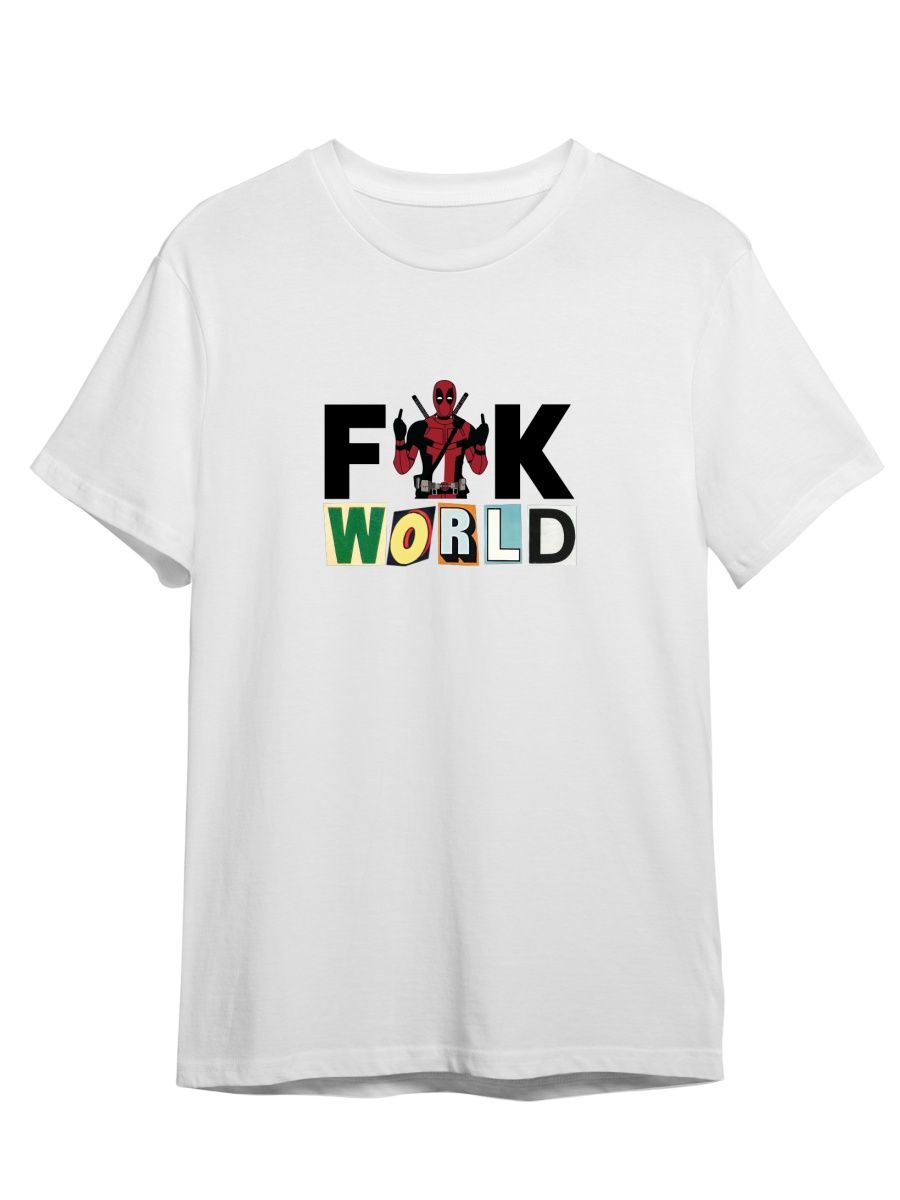 Футболка унисекс СувенирShop Deadpool/Дэдпул/Marvel 7 белая 5XL (64-66), "Deadpool/Дэдпул/Marvel" 7
Футболка унисекс СувенирShop Deadpool/Дэдпул/Marvel 7 белая 5XL (64-66), "Deadpool/Дэдпул/Marvel" 7