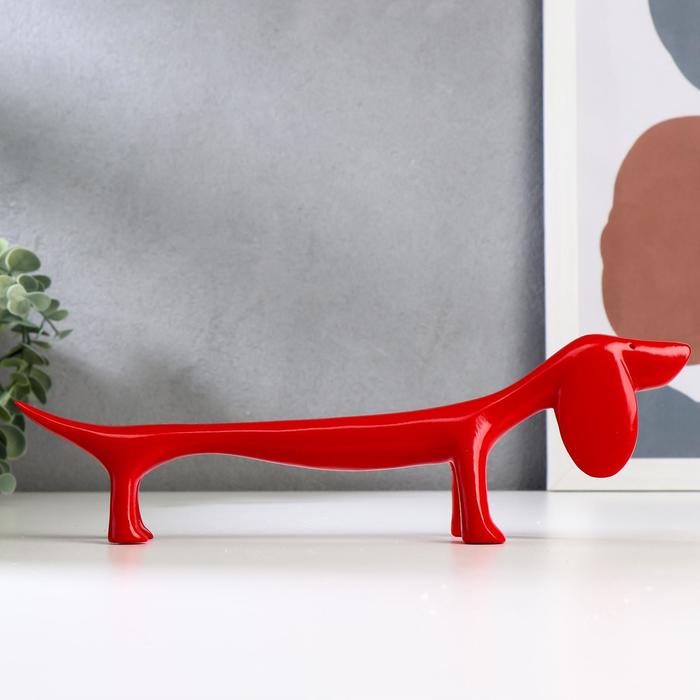 Сувенир полистоун "Красная такса" 8,5х28х5 см 
Сувенир полистоун "Красная такса" 8,5х28х5 см