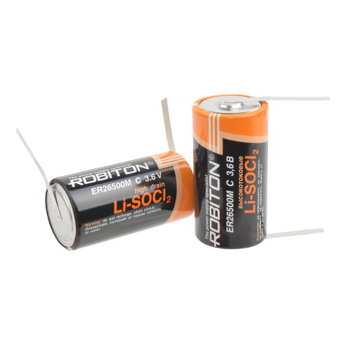 Батарейка литий-тионилхлоридная ROBITON ER26500M C (R14/C) Lithium/ 3.6 В (3.6V) 6500 мАч
Батарейка литий-тионилхлоридная ROBITON ER26500M C (R14/C) Lithium/ 3.6 В (3.6V) 6500 мАч