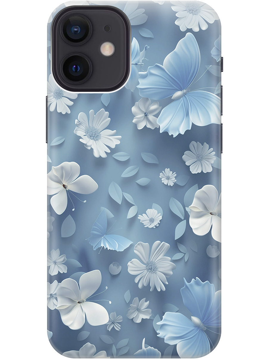 Силиконовый чехол на Apple iPhone 12 Mini с принтом "Голубые бабочки", Прозрачный;белый;голубой, 723374010
Силиконовый чехол на Apple iPhone 12 Mini с принтом "Голубые бабочки", Прозрачный;белый;голубой, 723374010
