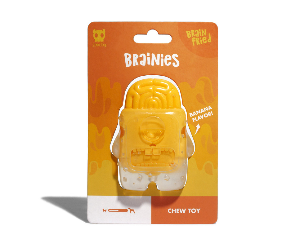 Игрушка жевательная для собак Zee.Dog BRAIN FRIED с ароматом банана, желтый, нейлон, 8 см, Игрушка для жевания BRAIN FRIED
Игрушка жевательная для собак Zee.Dog BRAIN FRIED с ароматом банана, желтый, нейлон, 8 см, Игрушка для жевания BRAIN FRIED
