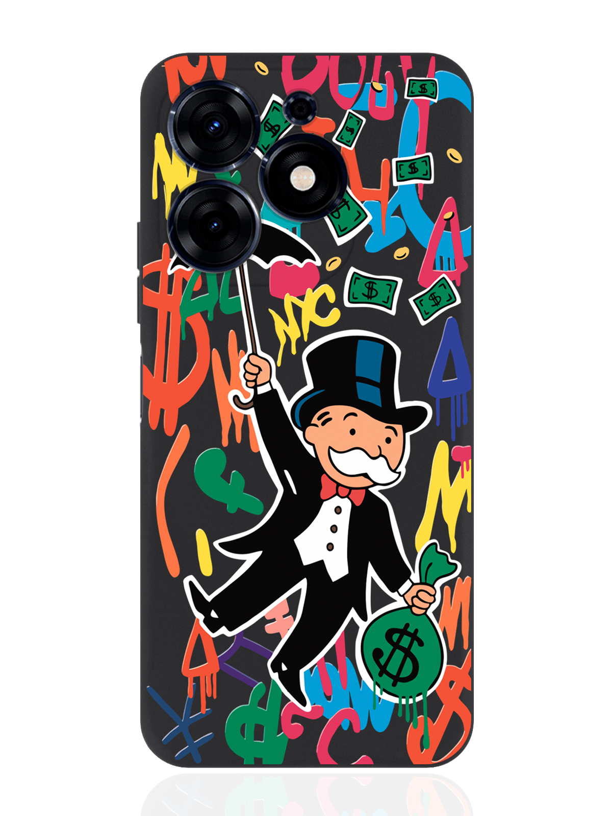Чехол для смартфона Tecno Spark Go 2024 черный силиконовый Rich uncle PennyBags, Оранжевый;черный, Tecno Spark
Чехол для смартфона Tecno Spark Go 2024 черный силиконовый Rich uncle PennyBags, Оранжевый;черный, Tecno Spark