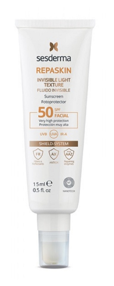 Средство солнцезащитное REPASKIN INVISIBLE SPF 50 Litght texture sunscreen 15 мл, REPASKIN - солнцезащитные средства
Средство солнцезащитное REPASKIN INVISIBLE SPF 50 Litght texture sunscreen 15 мл, REPASKIN - солнцезащитные средства