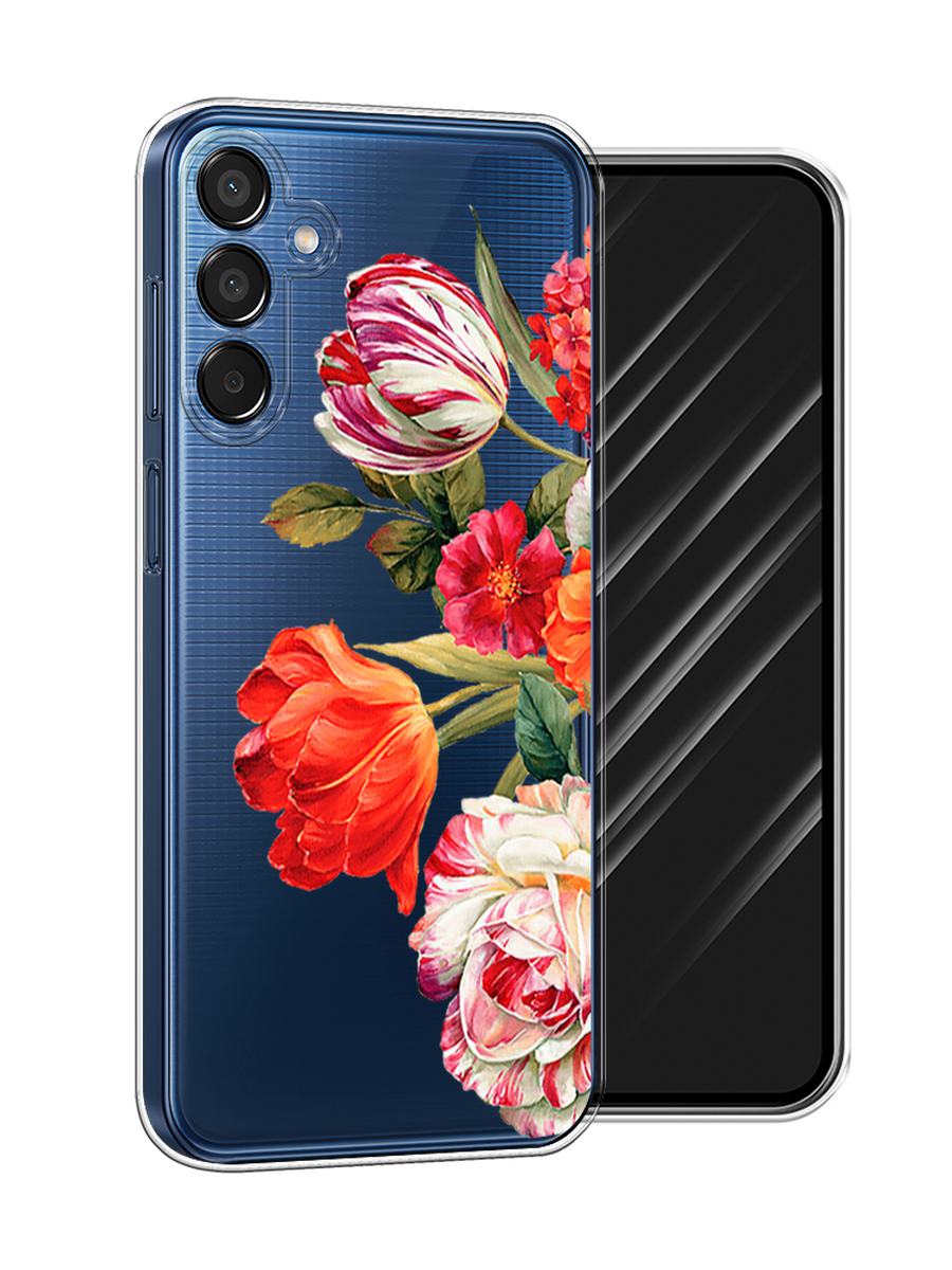 Чехол Awog на Samsung Galaxy M15 5G "Весенний букет", Красный;розовый;зеленый, 2109550-1
Чехол Awog на Samsung Galaxy M15 5G "Весенний букет", Красный;розовый;зеленый, 2109550-1