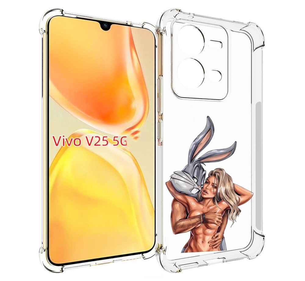 Чехол MyPads красивая-девушка-с-бак-банни женский для Vivo V25 5G / V25e, Прозрачный, Tocco
Чехол MyPads красивая-девушка-с-бак-банни женский для Vivo V25 5G / V25e, Прозрачный, Tocco