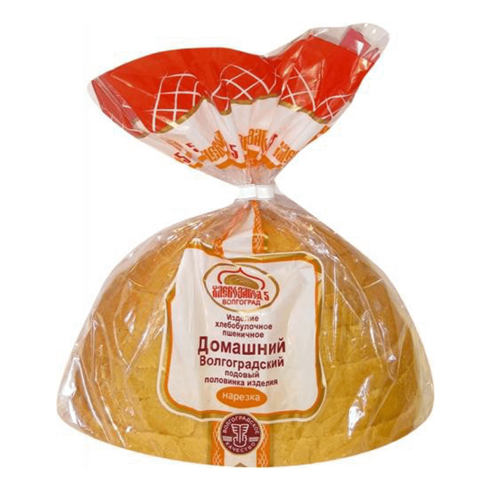Хлеб Хлебозавод №5 Домашний Волгоградский подовый пшеничный высший сорт, нарезка 250 г, Домашний Волгоградский
Хлеб Хлебозавод №5 Домашний Волгоградский подовый пшеничный высший сорт, нарезка 250 г, Домашний Волгоградский