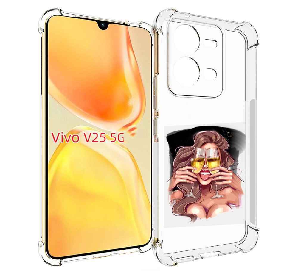 Чехол MyPads любительница-шампанского-модель женский для Vivo V25 5G / V25e, Прозрачный, Tocco
Чехол MyPads любительница-шампанского-модель женский для Vivo V25 5G / V25e, Прозрачный, Tocco
