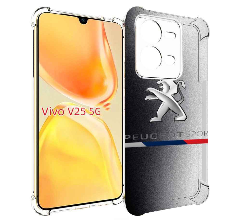 Чехол MyPads peugeot-1 для Vivo V25 5G / V25e, Прозрачный, Tocco 
Чехол MyPads peugeot-1 для Vivo V25 5G / V25e, Прозрачный, Tocco