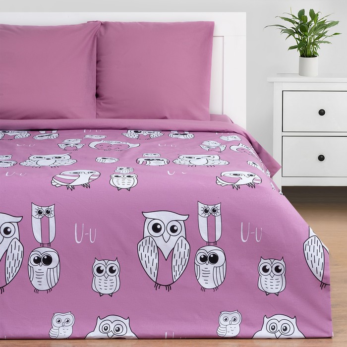 Постельное бельё Этель 2 сп «Семья сов» 175x215 см, 200x220 см, 70x70 см - 2 шт, Семья сов
Постельное бельё Этель 2 сп «Семья сов» 175x215 см, 200x220 см, 70x70 см - 2 шт, Семья сов