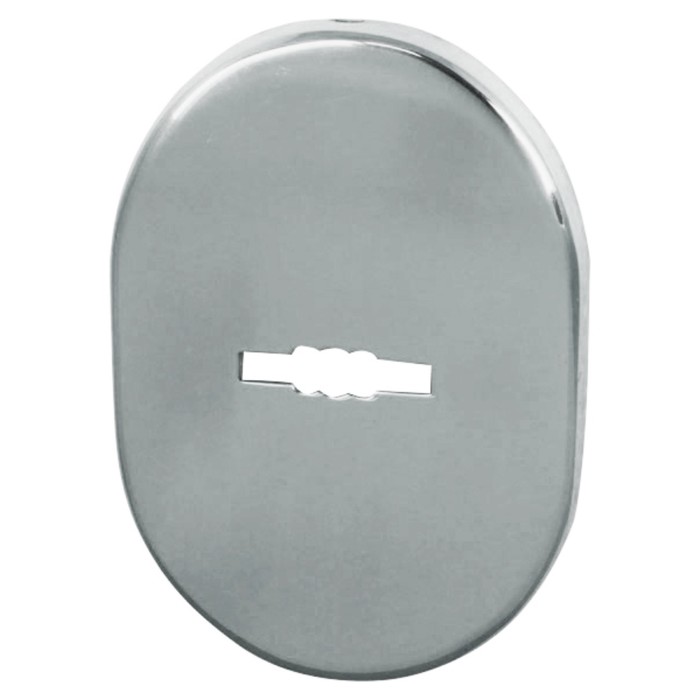 Декоративная накладка Fuaro ESC 475 СP, на сувальдный замок, цвет хром (5 шт), Серый 
Декоративная накладка Fuaro ESC 475 СP, на сувальдный замок, цвет хром (5 шт), Серый