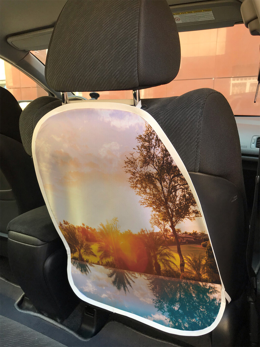 Накидка на спинку сиденья JoyArty Утро в тропиках, 45х62, Утро в тропиках 
Накидка на спинку сиденья JoyArty Утро в тропиках, 45х62, Утро в тропиках