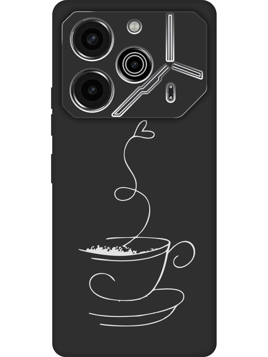 Силиконовый чехол на Tecno Pova 6 Pro с принтом "Кружечка кофе" матовый черный, Черный;белый;серый, 781971061
Силиконовый чехол на Tecno Pova 6 Pro с принтом "Кружечка кофе" матовый черный, Черный;белый;серый, 781971061