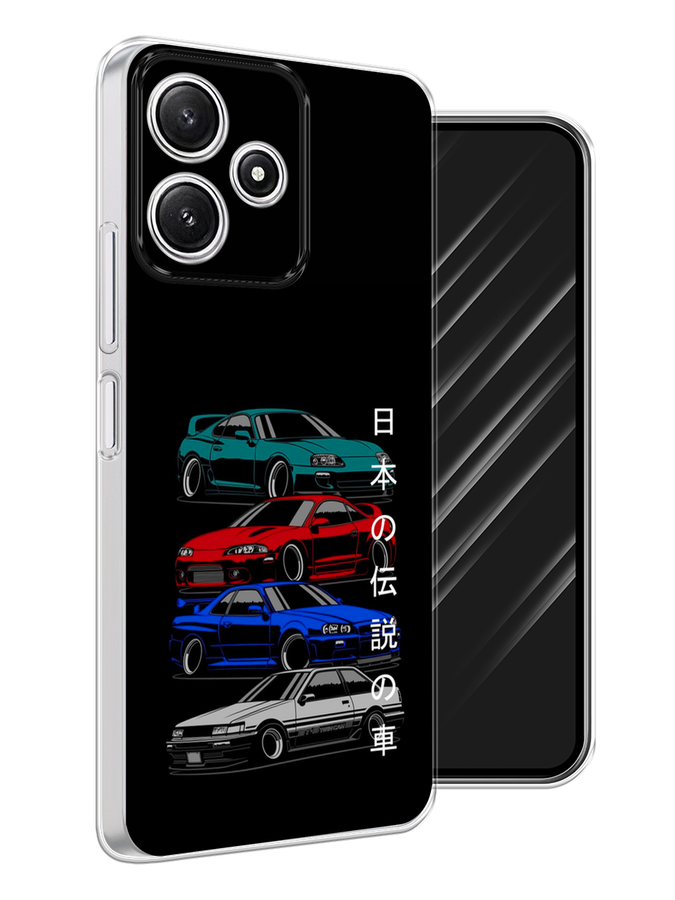 Чехол Awog на Xiaomi Redmi 12 5G "JDM Legend cars", Зеленый;красный;синий, 319750-1
Чехол Awog на Xiaomi Redmi 12 5G "JDM Legend cars", Зеленый;красный;синий, 319750-1
