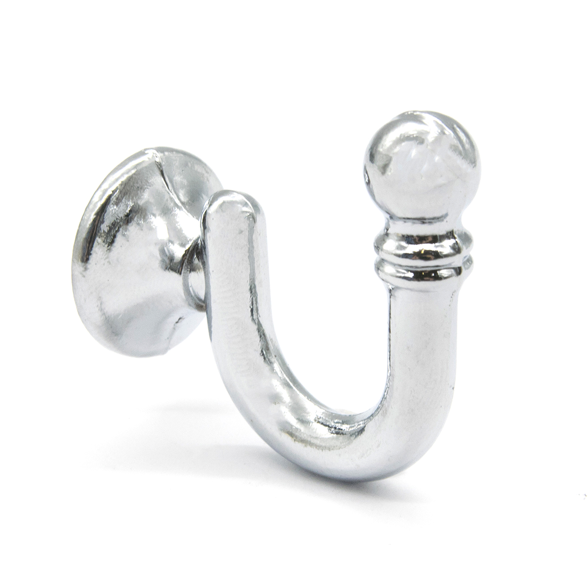 фото Крючки под подхваты, d 19 мм 4 серебро айрис