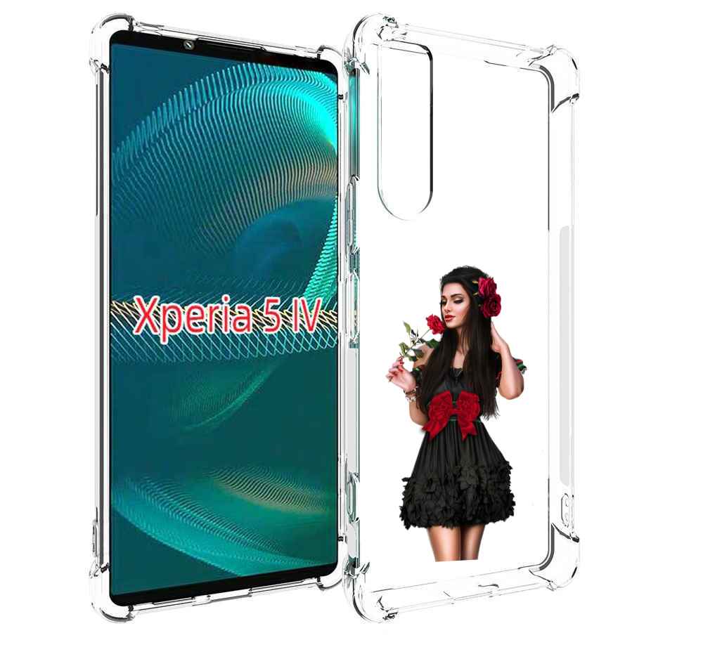 Чехол MyPads девушка-в-черном-платье-с-розой женский для Sony Xperia 5 IV (5-4), Прозрачный, Tocco
Чехол MyPads девушка-в-черном-платье-с-розой женский для Sony Xperia 5 IV (5-4), Прозрачный, Tocco