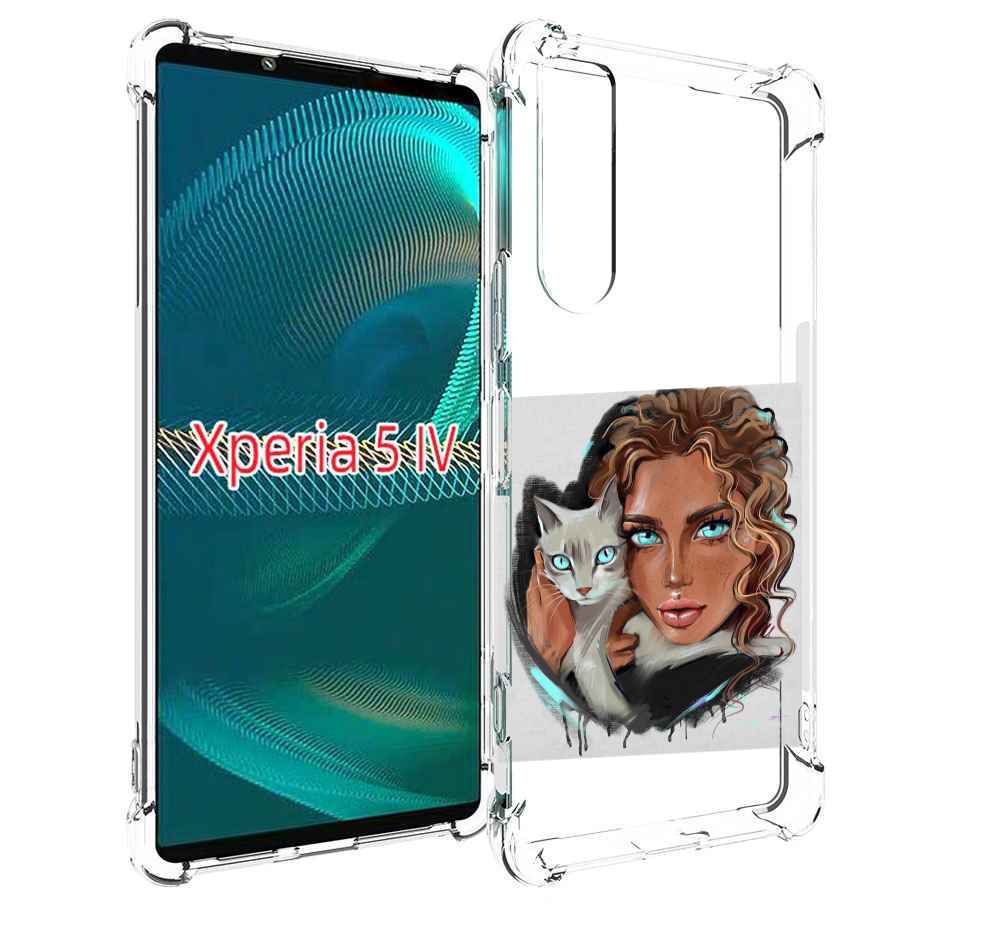 Чехол MyPads девушка-с-котом-голубые-глаза женский для Sony Xperia 5 IV (5-4), Прозрачный, Tocco
Чехол MyPads девушка-с-котом-голубые-глаза женский для Sony Xperia 5 IV (5-4), Прозрачный, Tocco
