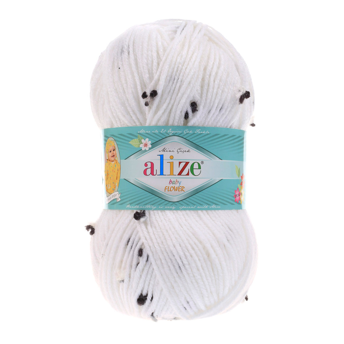 Пряжа ALIZE Baby flower 100г, 210м (акрил, полиамид) (5479 секционный), 5 мотков, Baby flower
Пряжа ALIZE Baby flower 100г, 210м (акрил, полиамид) (5479 секционный), 5 мотков, Baby flower