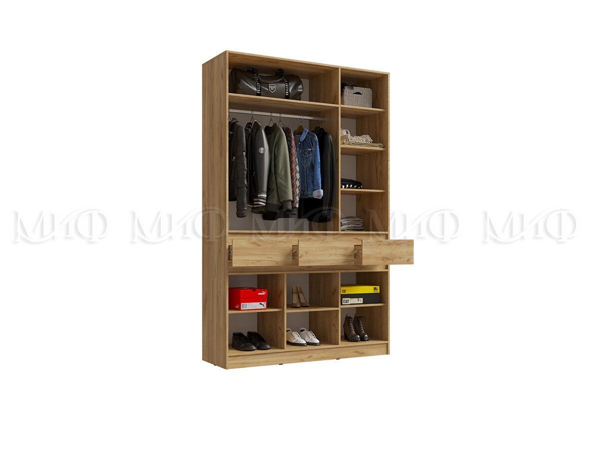 Шкаф 3-х ств. Роджина, Коричневый;серый, Шкаф распашной_Wardrobe 3 st. Rogina Graphite_Фабрика МИФ
Шкаф 3-х ств. Роджина, Коричневый;серый, Шкаф распашной_Wardrobe 3 st. Rogina Graphite_Фабрика МИФ