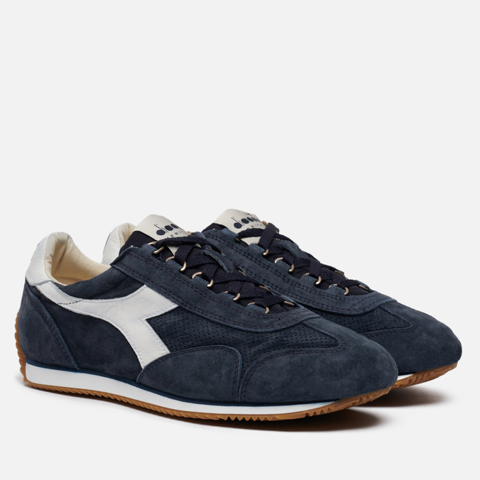 фото Кроссовки мужские diadora equipe suede stone wash синие 44 eu